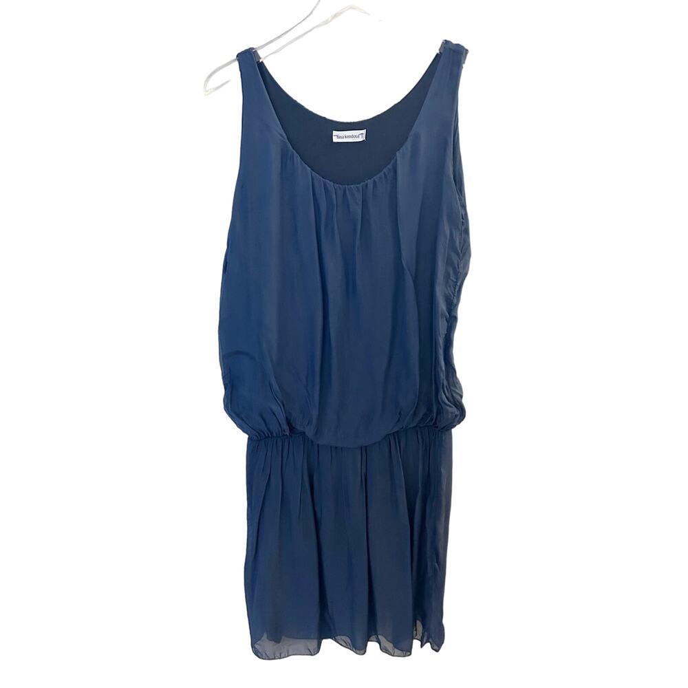 Nina Kendosa Blouson Drop Waist Sleeveless Dress One Size Fits All O/S